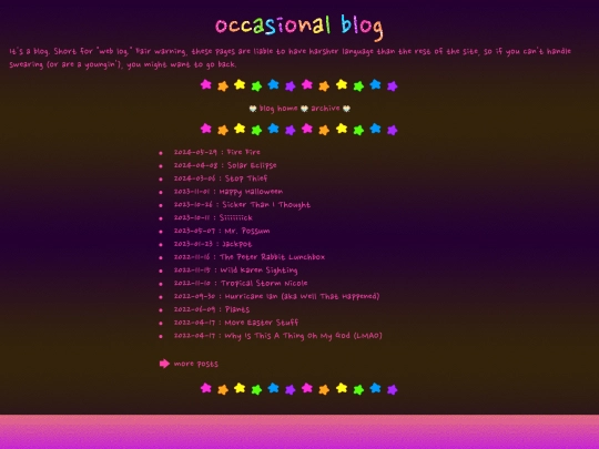 blog screenshot
