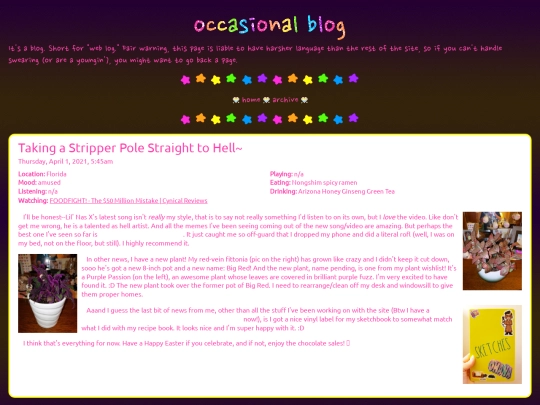 blog/posts/2021-04-01-Taking-a-Stripper-Pole-Straight-to-Hell screenshot