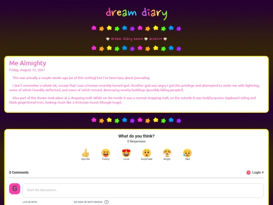 dreams/posts/2021-08-13-Me-Almighty screenshot