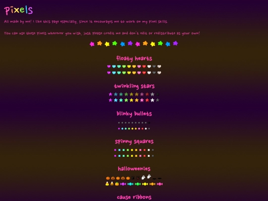goodies/pixels screenshot