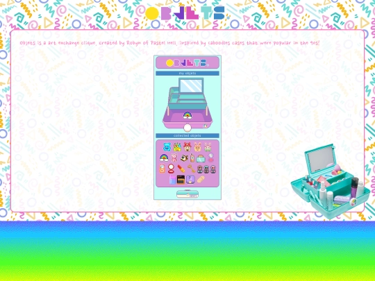 pixelcliques/objets screenshot
