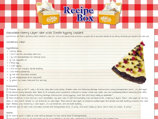 recipes/desserts/choccherrycake screenshot