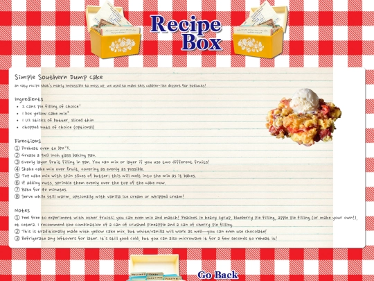 recipes/desserts/dumpcake screenshot