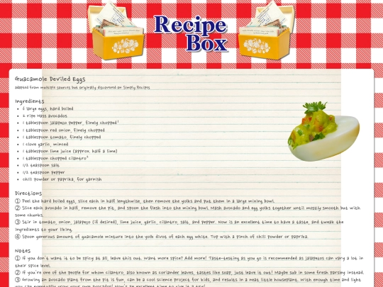 recipes/snacks/guacdeviledeggs screenshot