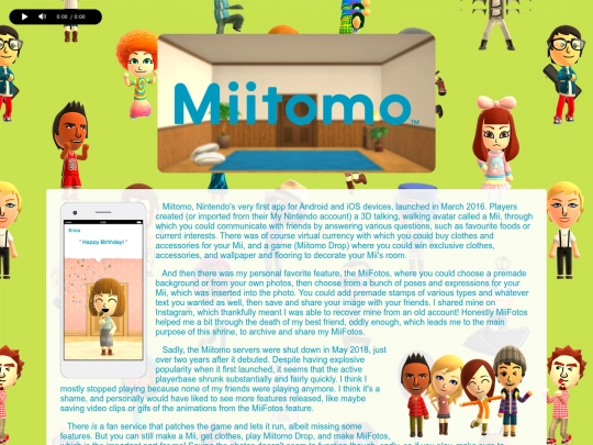 shrines/miitomo screenshot