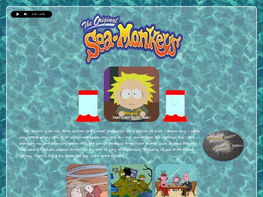 shrines/seamonkeys screenshot