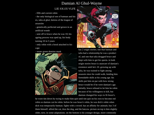 robin screenshot