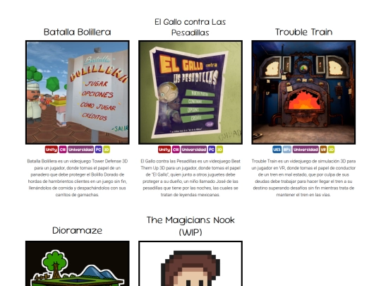 Proyectos screenshot