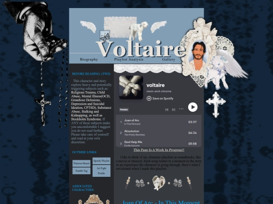 characters/underworld/voltaire/playlistanalysis screenshot