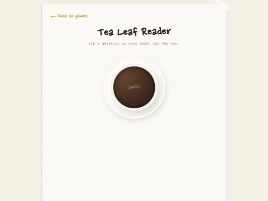 tealeaves screenshot