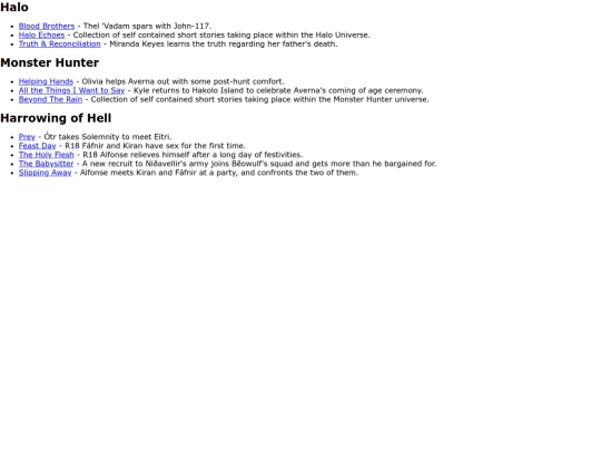 novels screenshot