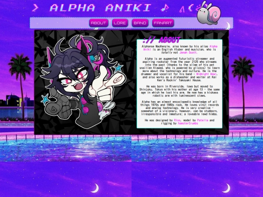 alpha/about screenshot