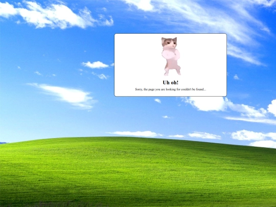 not_found screenshot