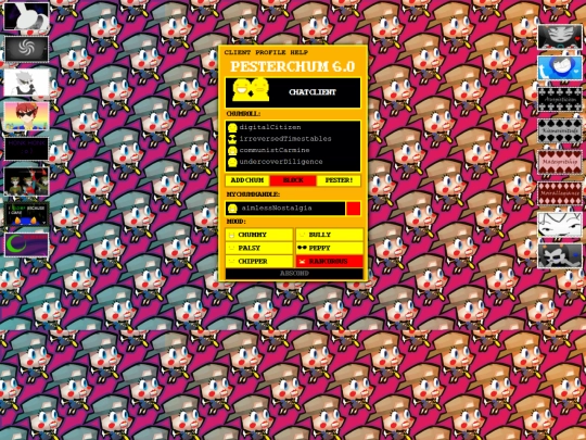 pesterchum screenshot
