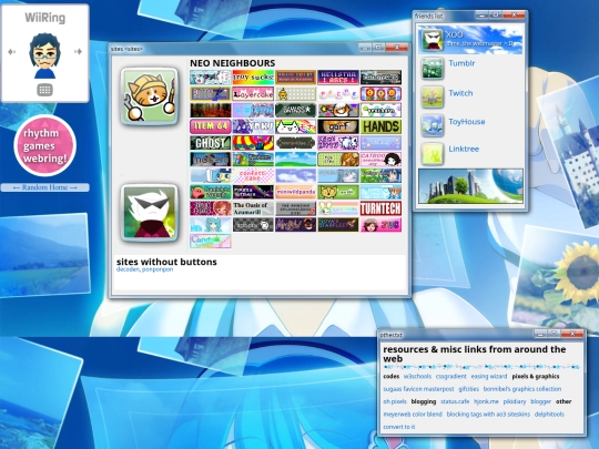 sites screenshot