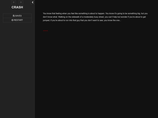 CRASH screenshot