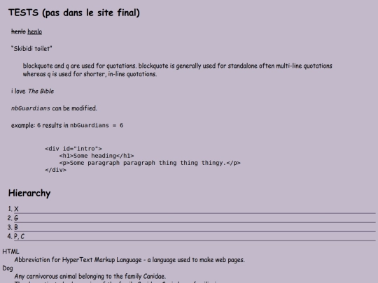 test screenshot