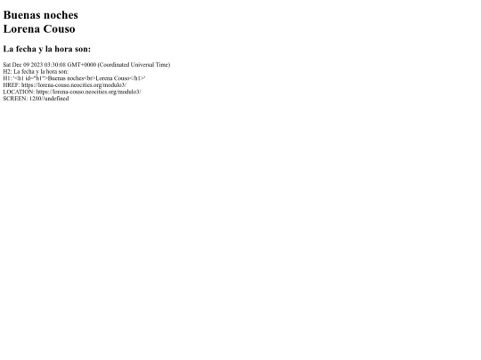modulo3 screenshot