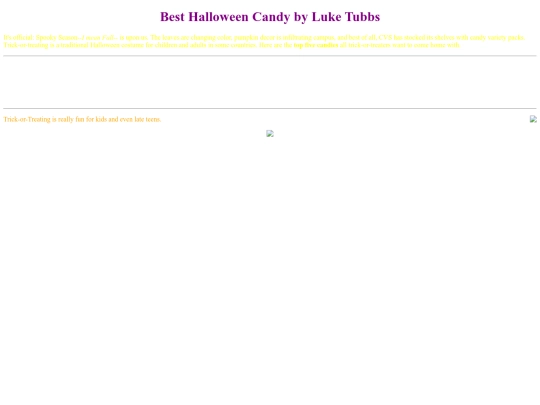 halloween screenshot