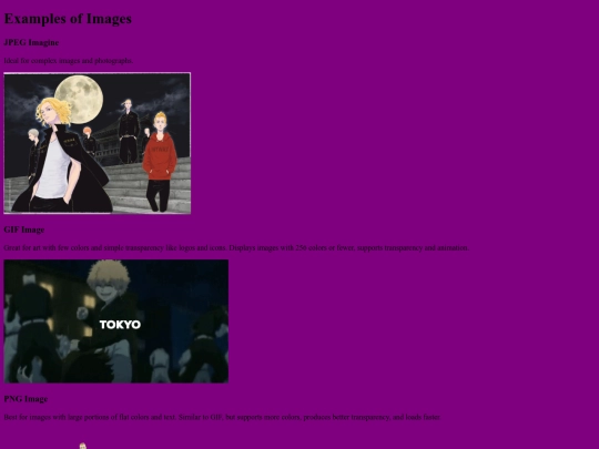 imagetypes screenshot