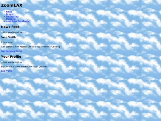 ZoomLAX screenshot
