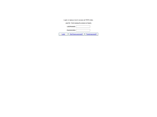 tatgmobile/login screenshot