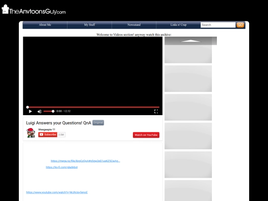 videos screenshot