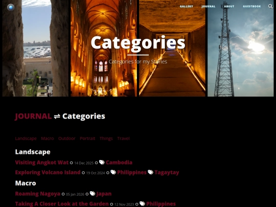journal/category screenshot