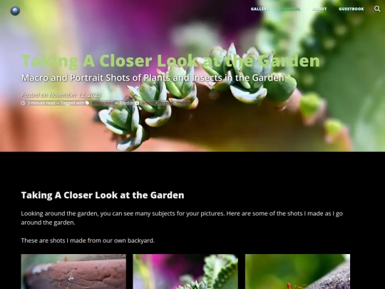 journal/shots-around-the-garden screenshot