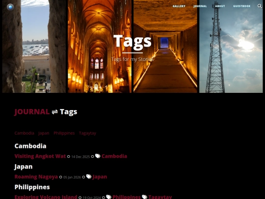 journal/tag screenshot