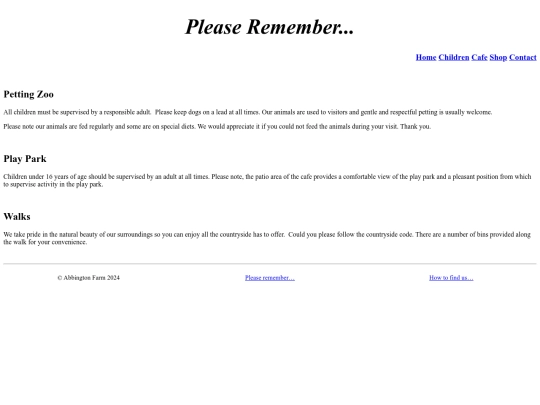 pleaseremember screenshot