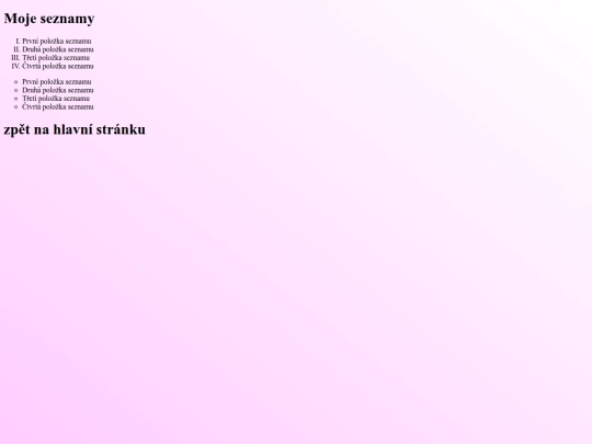 seznamy screenshot