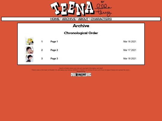 archive screenshot