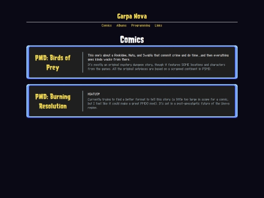 comics screenshot