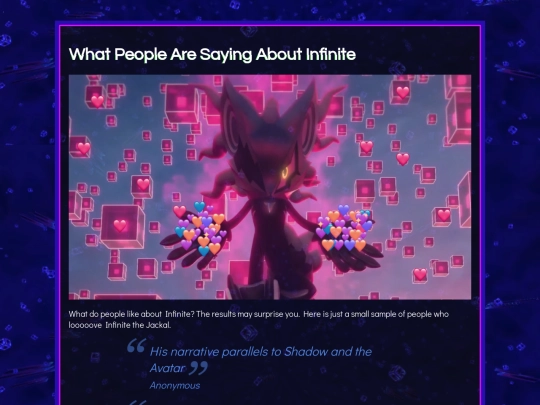 infinitecompliments screenshot