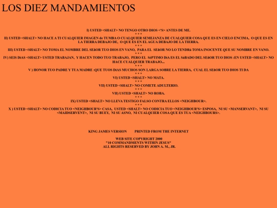 10commandments/tencomsp screenshot