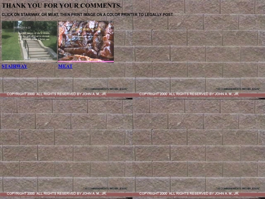 10commandments/yes screenshot