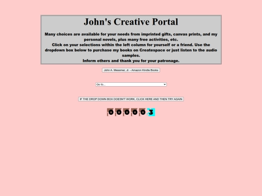 johnscreativeportal/title screenshot