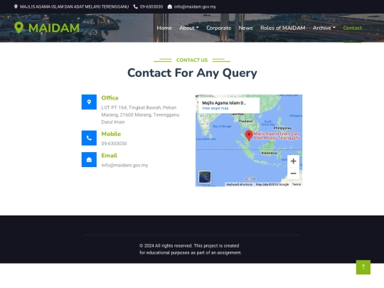 contact screenshot