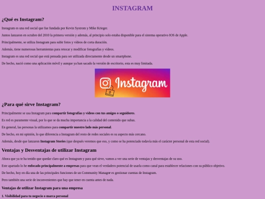 Instagram screenshot
