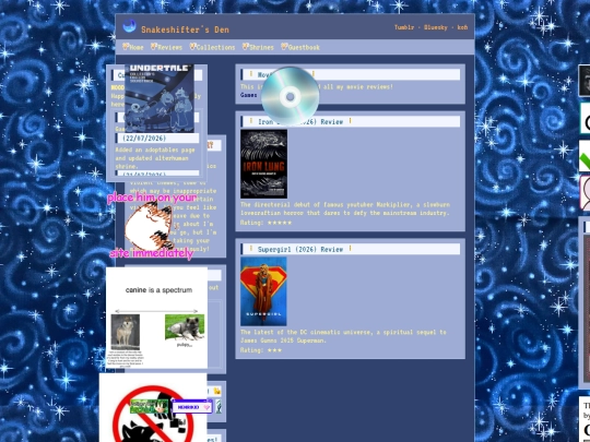 MovieReviewPage screenshot