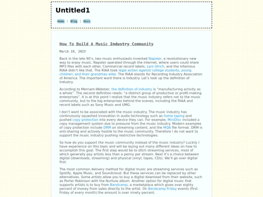 articles/to-build-a-music-community screenshot