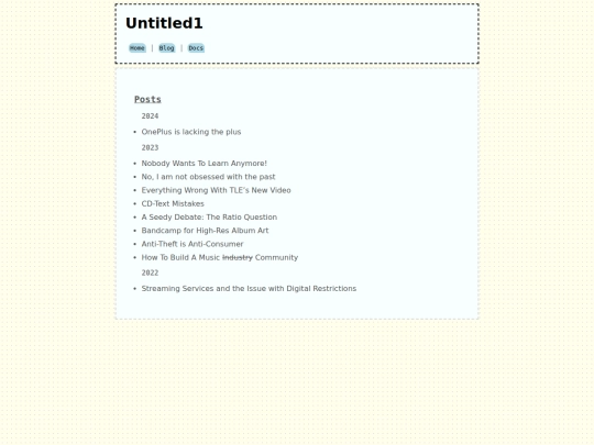 blog screenshot