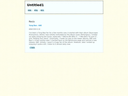 docs/music screenshot