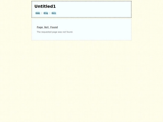 not_found screenshot
