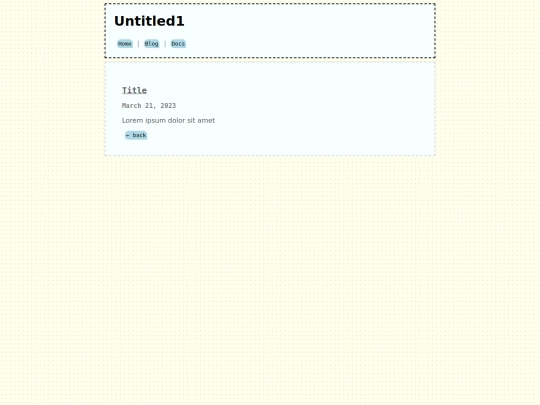 templates/blogtemplate screenshot