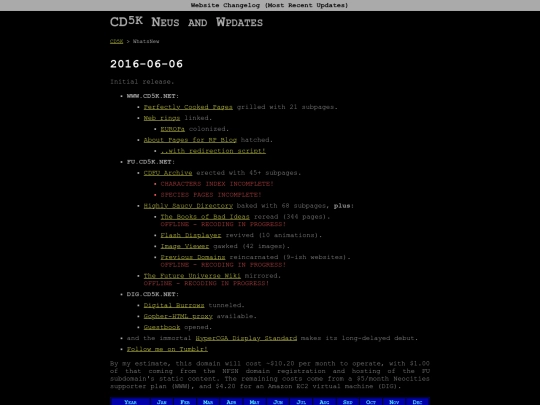 cd5k-net/www/whatsnew screenshot