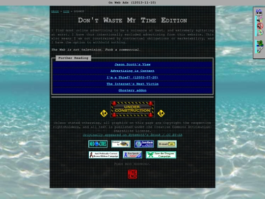 dive/ads screenshot