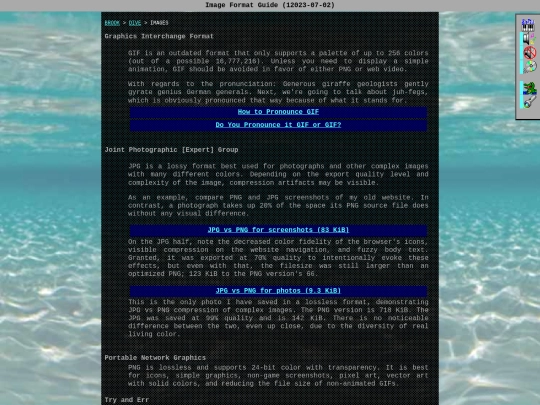 dive/images screenshot