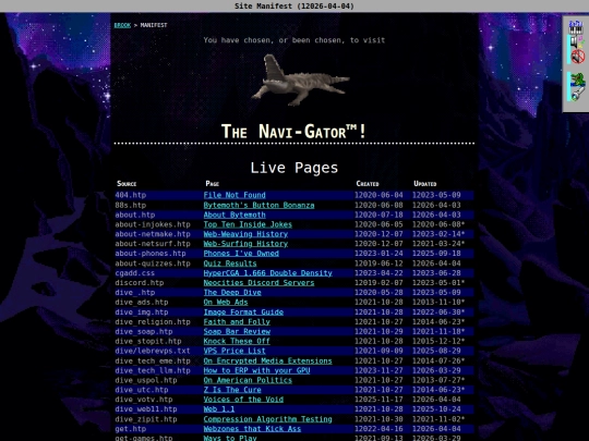 manifest screenshot